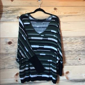 Camp colored Lane Bryant Blouse